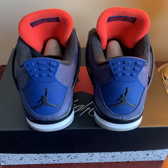 Air Jordan Retro 4s Winterized Loyal Blue size 10 - Picture 3 of 10